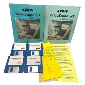 VideoScape 3D Software Aegis Development for Commodore Amiga 1987 User's Guide